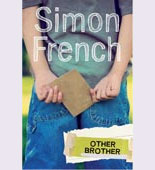 Book cover showing a boy holding an envelope behind his back