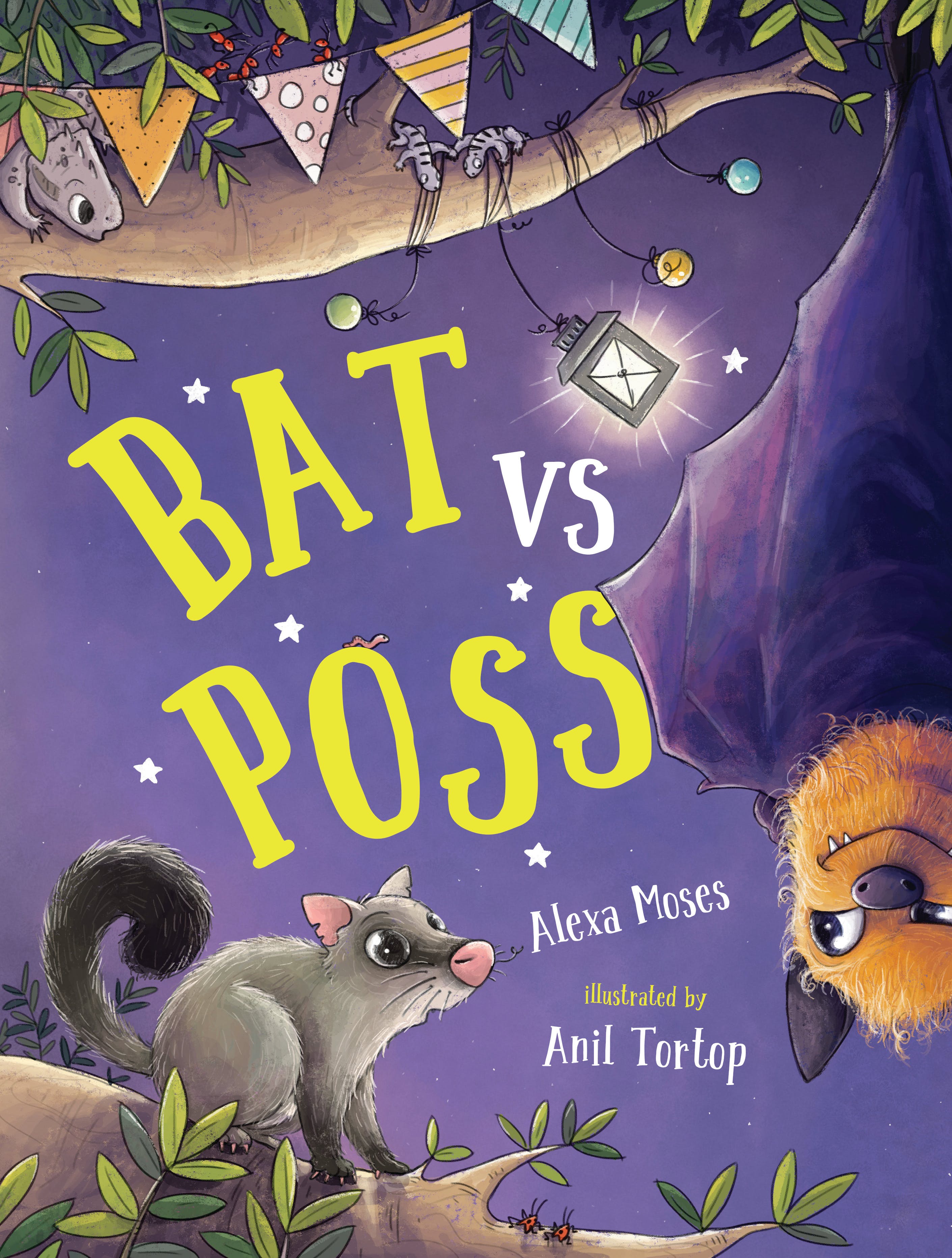 Bat vs Poss, book cover