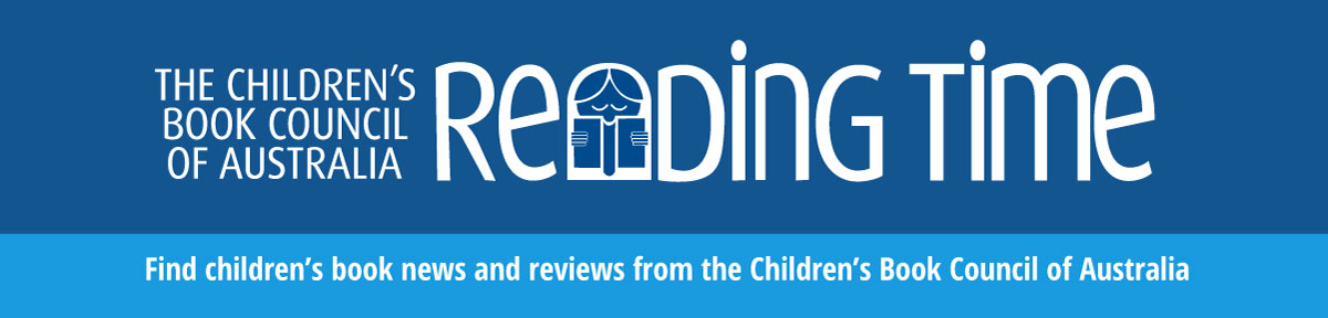 The Children's Book Council of Australia Reading Time banner linked to site